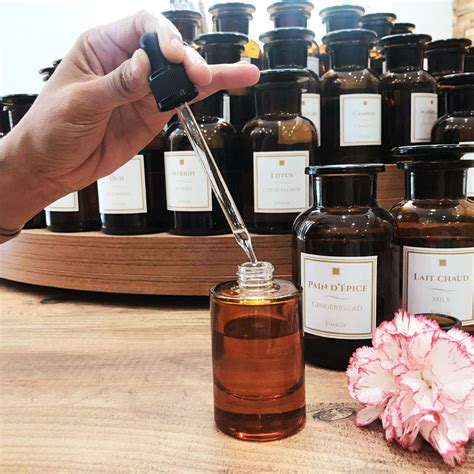 fixer les essences dans les parfums